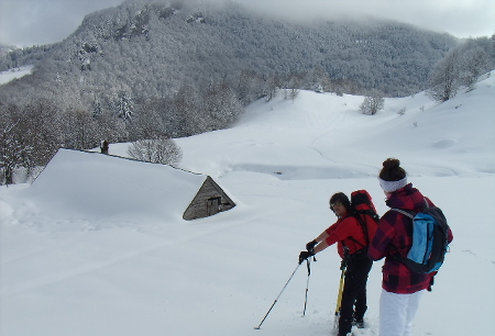 rando raquette refuge